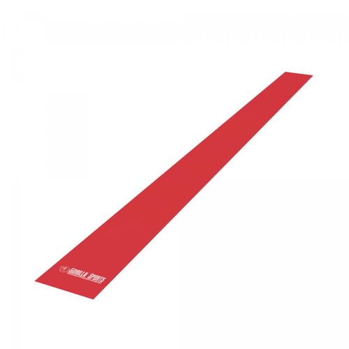 Gorilla Sports - Bandes De Fitness - 2 Longueurs : 120 Ou 200 Cm - 5 Couleurs - Epaisseurs De 0.25 Cm À 0.65 Cm - Couleur : Rouge