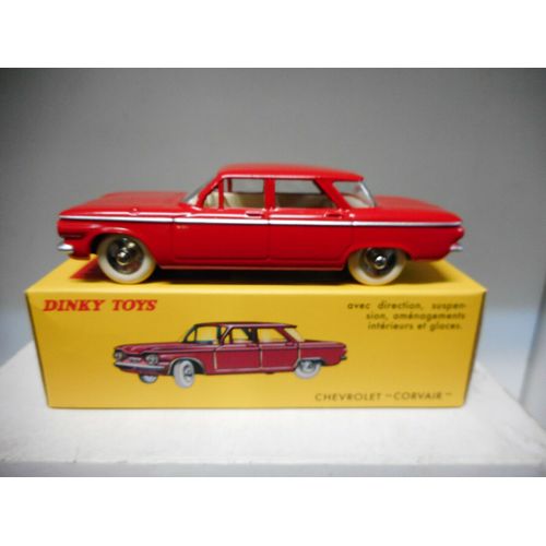 Chevrolet Corvair Rouge 1/43 Dinky Atlas 552 Neuf Boite-Dinky Toys