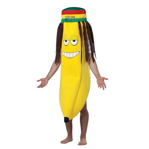 Déguisement Banane Rasta Adulte Taille Unique