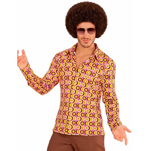 Chemise Groovy Disco Années 70 Homme L / Xl
