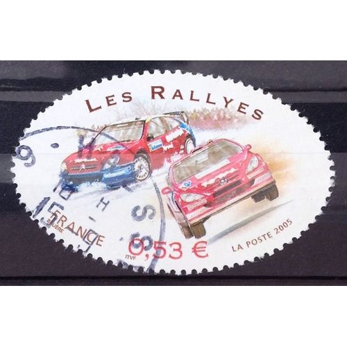 Sport Automobile - Les Rallyes 0,53 (Très Joli N° 3798) Obl - France Année 2005 - N24592