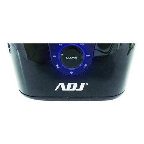 Adj Office Series AH01T - Contrôleur de stockage avec sauvegarde en une touche, fonction de clonage - SATA 3Gb/s - USB 3.0 - noir