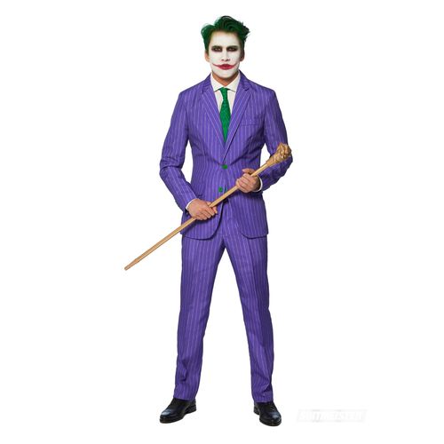 Costume Mr. Joker Adulte Suitmeister - Taille: S (Eu 46)