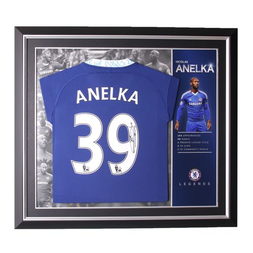 Chemise Encadrée Signée Nicolas Anelka 2022-23