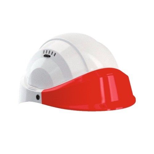 Casque de protection - bicolore blanc / rouge - Orizon TALIAPLAST
