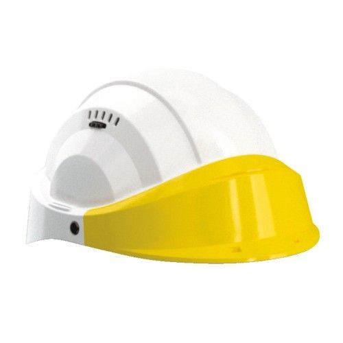 Casque de protection - bicolore blanc / jaune - Orizon TALIAPLAST