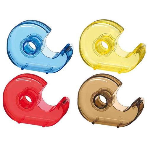 Wonday Dévidoir Escargot Pour Adhésif 19 Mm X 33 M Lame Acier Coloris Assortis
