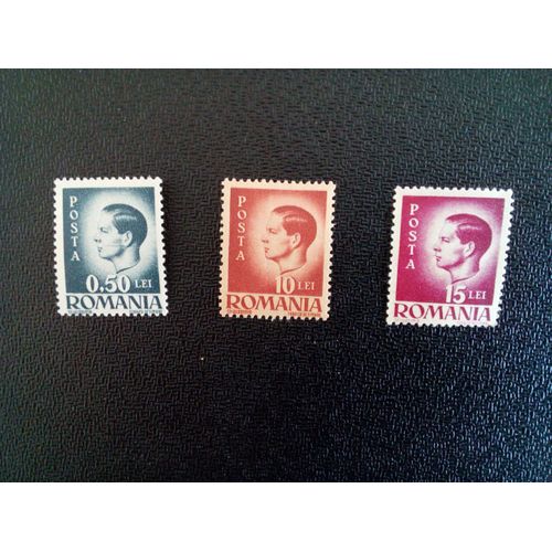 Timbre Roumanie Yt Michael Ier De Roumanie (1921-2017) 1945/1946 ( 14412 )