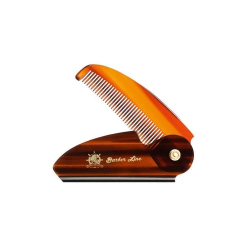 Peigne Barbe Et Moustache Pliant 11cm Barber Line 