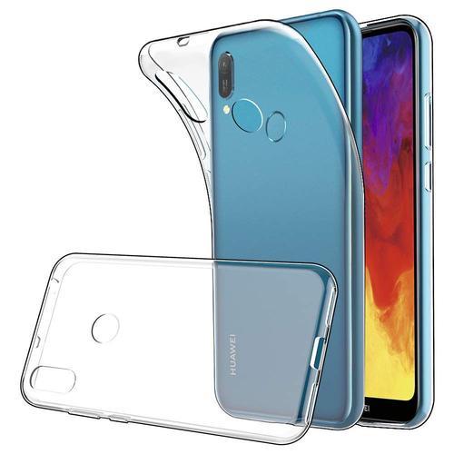 Coque Silicone Pour Huawei Y6 (2019)/ Y6 Prime (2019) 6.09" Gel Ultraslim Et Ajustement Parfait - Transparent