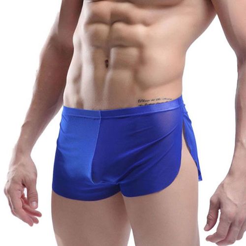 Boxer Soie M L Xl Transparent Homme Thong Man Underwear