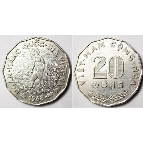 Vietnam Pièce De 20 Dong Nickel 198