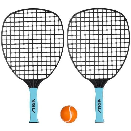 Set De Tennis De Plage All Round - Noir Et Bleu