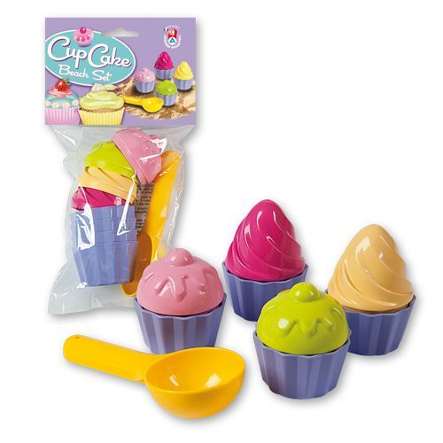 Androni Giocattoli S.R.L. Cupcake Moulds (9-Piece, Sand) By Androni Giocattoli