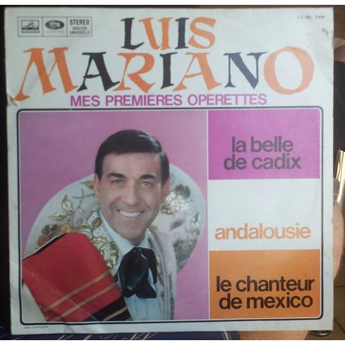 Disque Vinyle Luis Mariano Mes Premières Opérettes