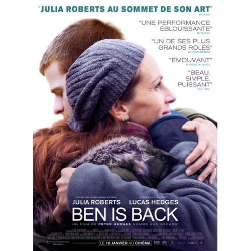 Ben Is Back / Affiche Cinéma Originale 120x160 Cm Pliée.