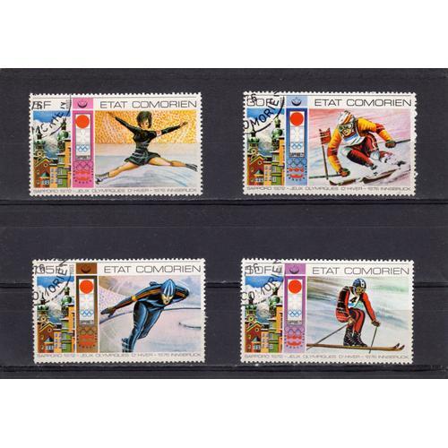 Timbres-Poste Des Comores (Jeux Olympiques DHiver À Innsbruck)