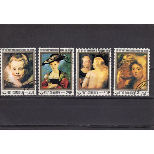 Timbres-Poste Des Comores (400ème Anniversaire De La Naissance De Rubens)
