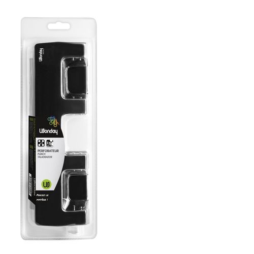Wonday Perforateur Métal 4 Trous 80 Mm Capacité 20 Feuilles Avec Guidage