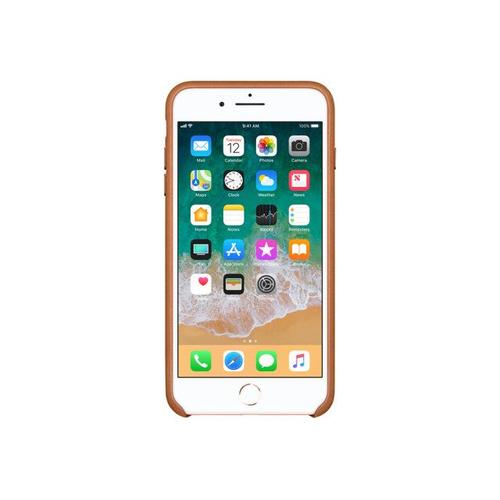 Apple - Coque De Protection Pour Téléphone Portable - Cuir - Marron Selle - Pour Apple Iphone 7 Plus