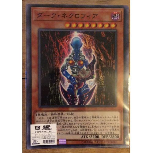 Protége Document - Yu Gi Oh - Necrofear Des Ténèbres