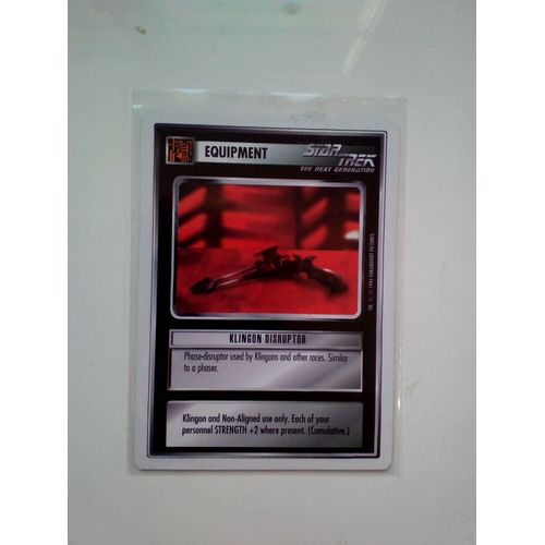 Star Trek Ccg : Klingon Disruptor