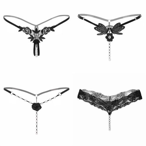 4 X String Panty Culotte 38 40 Femme Donna Underwear Brief Woman Thong