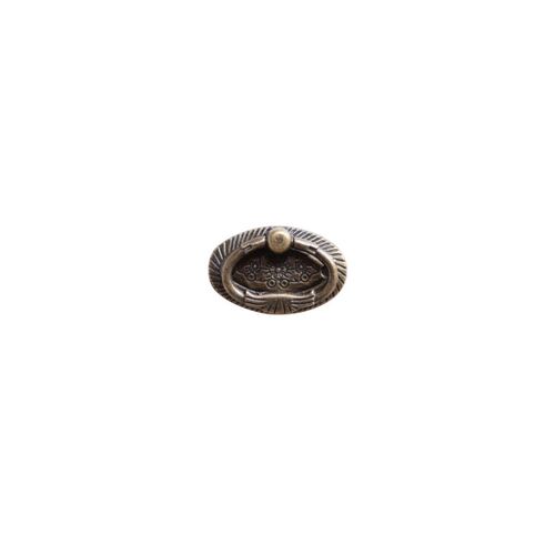 12 Poignées Fonte Aluminium Patinée 09 - Marron