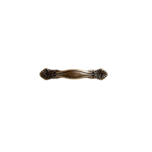 12 Poignées Fonte Aluminium Patinée 10 - Marron