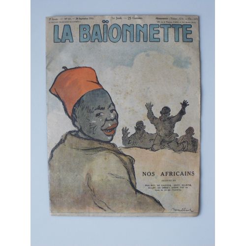 Revue La Baionnette N°65 (Nos Africains)