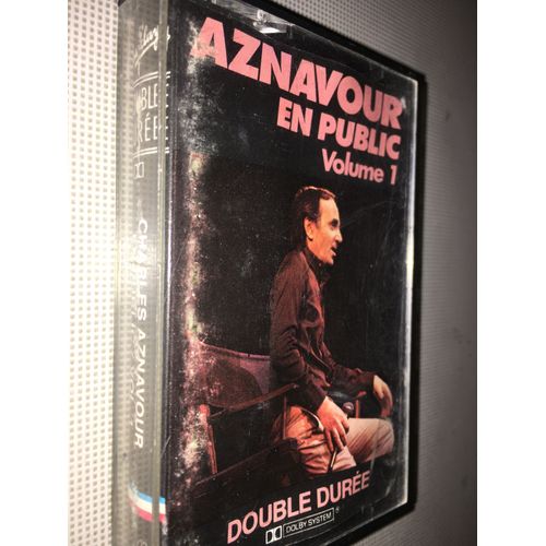 Charles Aznavour En Public Vol 1 Cassette Audio