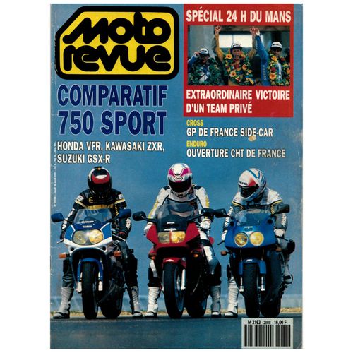 Moto Revue N°2988 : Spécial 24h Du Mans - Comparatif 750 Sport - Gp De France Side-Car