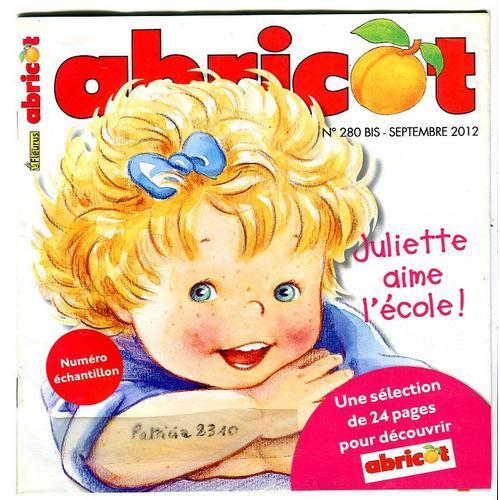 Abricot - Numéro Echantillon 280 Bis : Juliette Aime L' Ecole