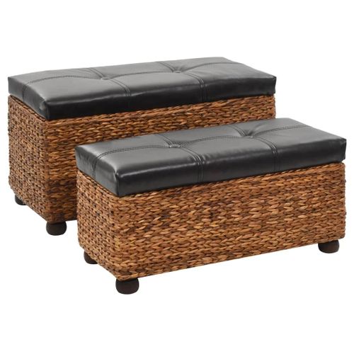 Banc 2 Pcs Jacinthe D'eau Marron