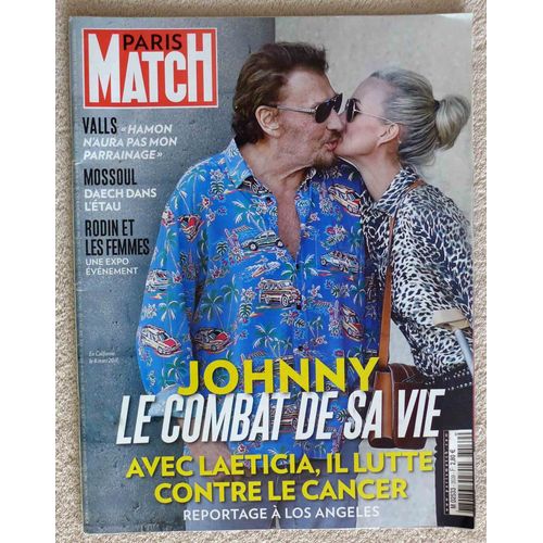 Paris Match N°3539 Mars 2017 Johnny Hallyday