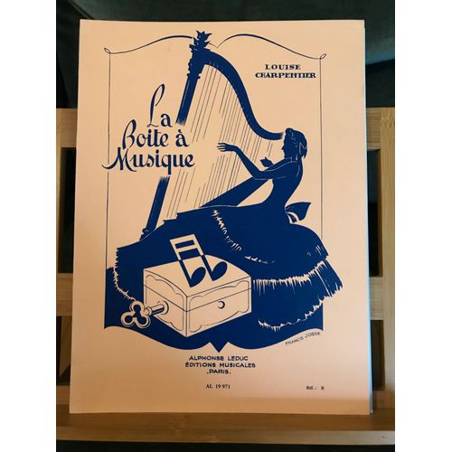 Louise Charpentier La Boite À Musique Partition Pour Harpe Éditions Leduc