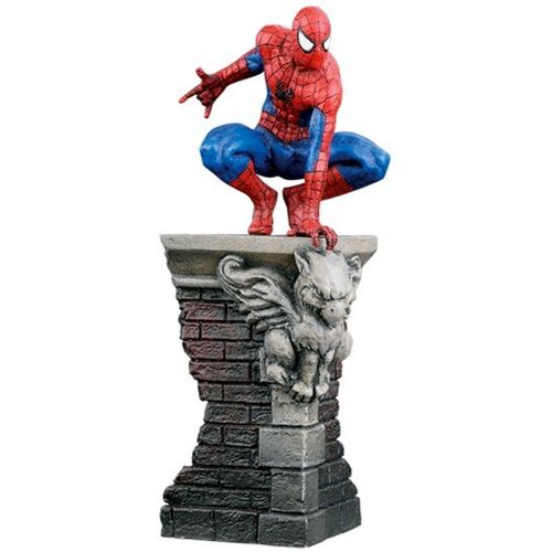 Figurine Sur Socle En Plomb The Classic Collection Marvel Numérotée Hors-Collection Spider-Man Rouge