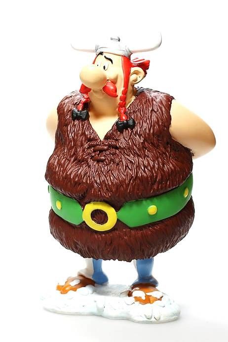 Asterix Figurine Resine Obelix Viking 14 Cm Rakuten