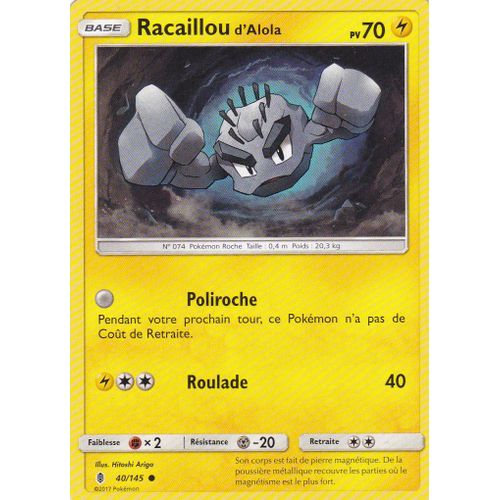 Racaillou Alola 40/145 Fr Gardiens Ascendants