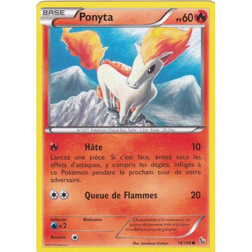 Ponyta 14/83 Série Générations 