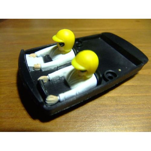 Scalextric Mini Cooper Accesorio Bandeja Con Pilotos-Scalextric
