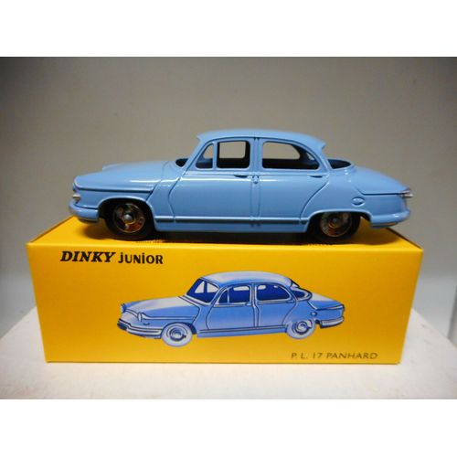 Panhard Pl 17 Bleu 1/43 Dinky Junior 102 Atlas Neuf Boite-Dinky Toys