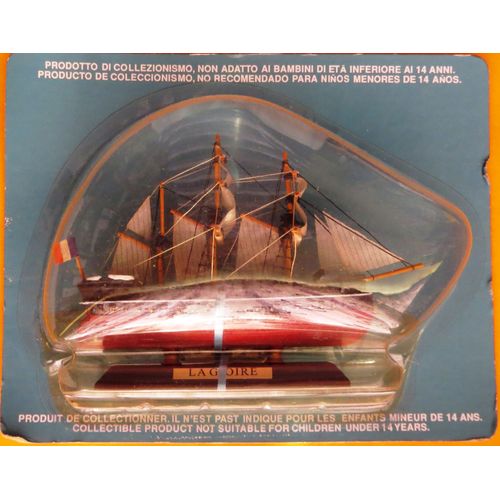 Bateau La Gioire Français Sous Blister Echelle 1/100?-Ship Nautica