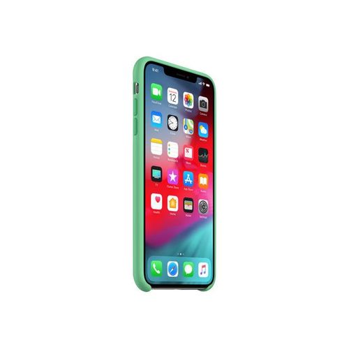 Apple Smart - Coque De Protection Pour Téléphone Portable - Silicone - Menthe Verte - Pour Iphone Xs Max