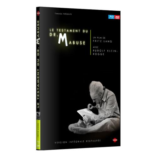 Le Testament Du Dr. Mabuse - Combo Blu-Ray + Dvd - Version Intégrale Restaurée