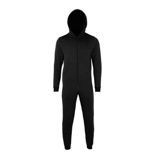 Combinaison - Grenouill?Re Sweat ? Capuche Enfant - Cc01j - Noir