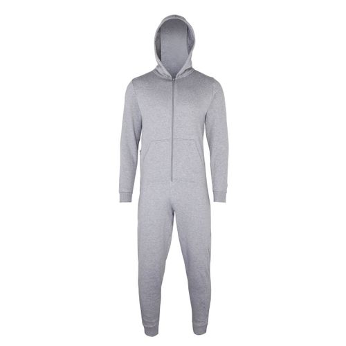 Combinaison - Grenouill?Re Sweat ? Capuche Enfant - Cc01j - Gris Clair