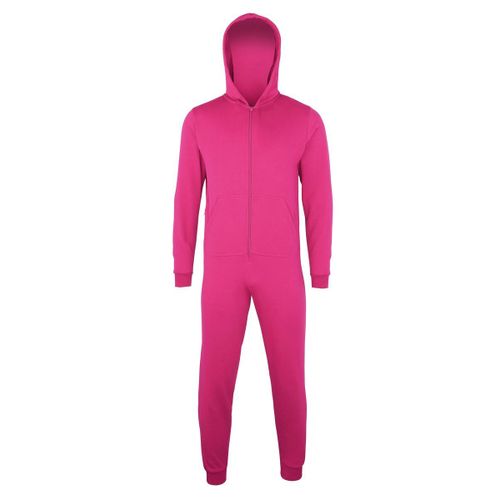 Combinaison - Grenouill?Re Sweat ? Capuche Enfant - Cc01j - Rose Fuchsia