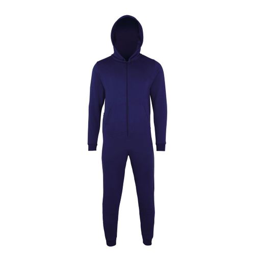 Combinaison - Grenouill?Re Sweat ? Capuche Enfant - Cc01j - Bleu Marine
