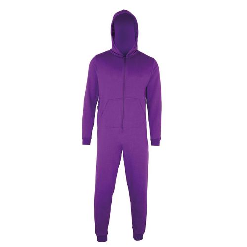Combinaison - Grenouill?Re Sweat ? Capuche Enfant - Cc01j - Violet